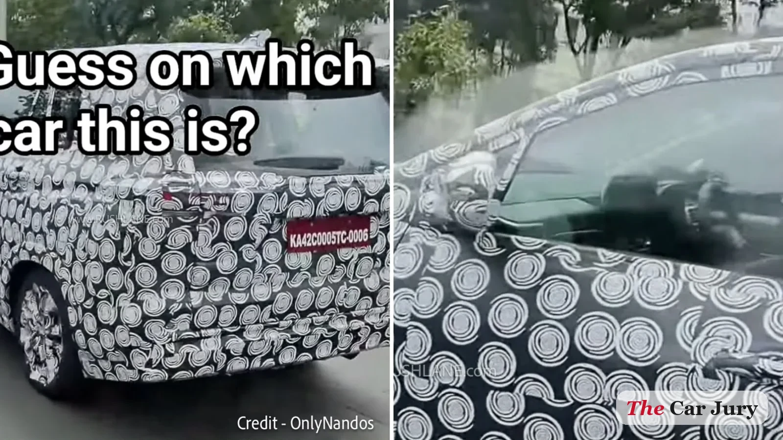 Innova Hycross Facelift Spied: Projector Lights and Sharper Cabin Coming